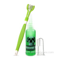 Pet Cat Dog Toothbrush And Toothpaste Set